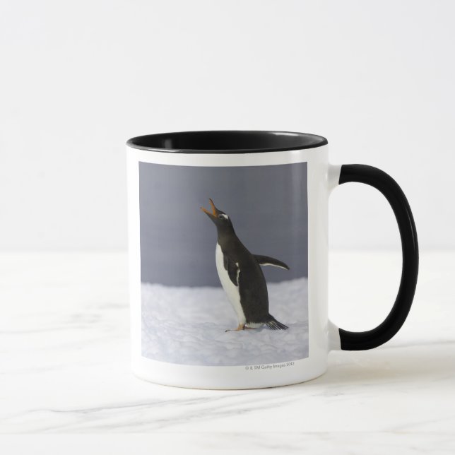 Mug Oiseau adulte de pingouin de Gentoo (Pygoscelis (Droite)