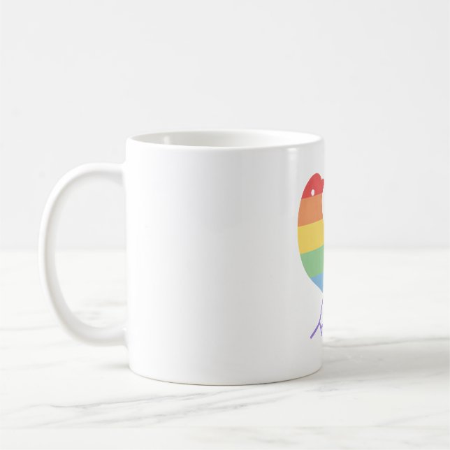 Mug Oiseau arc-en-ciel (Gauche)