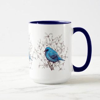 Mug Oiseau bleu