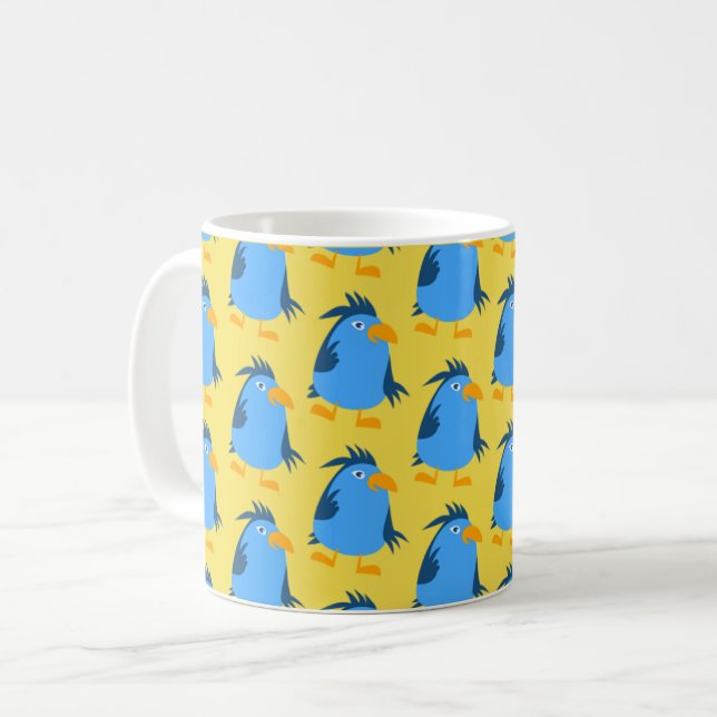 Mug Oiseau bleu pour enfants (Devant gauche)