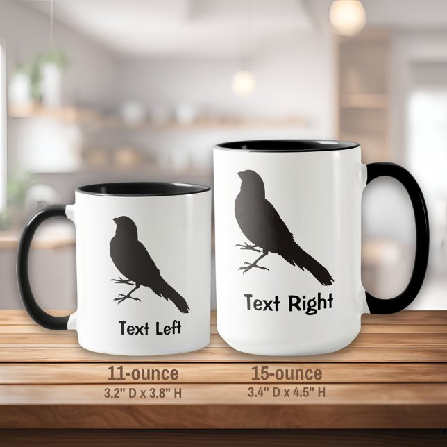 Mug Oiseau canarien permanent (Créateur téléchargé)
