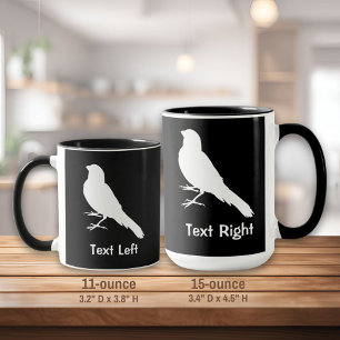 Mug Oiseau canarien permanent