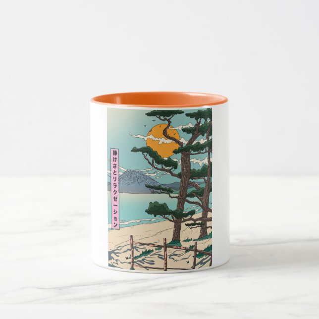 Mug Oiseau chanteur de matinée (Centre)