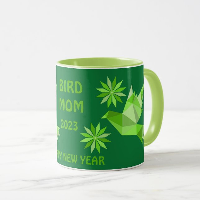 MUG OISEAU CRÉATIF POUR CADEAU 2023 (Devant droit)