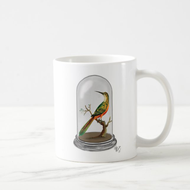 Mug Oiseau Dans Bell Jar (Droite)