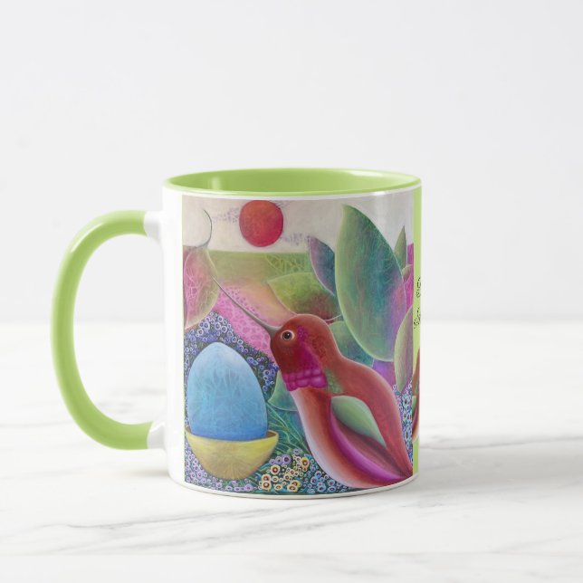 Mug Oiseau de mer Art Whimsical (Gauche)