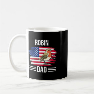 Mug Oiseau de nous Drapeau 4 juillet Fête des pères Ro