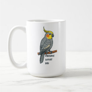 Mug Oiseau de Soutien Émotionnel Cockatiel