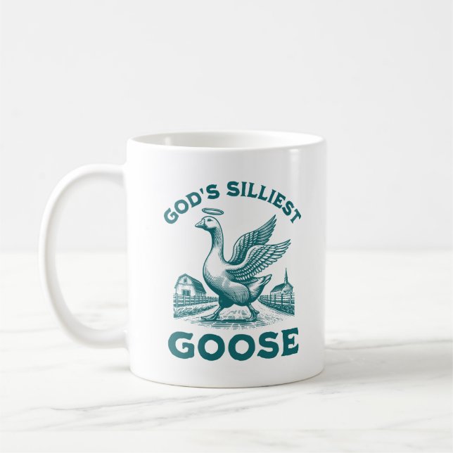 Mug Oiseau d'Oie le plus malade de Dieu, sarcastique a (Gauche)
