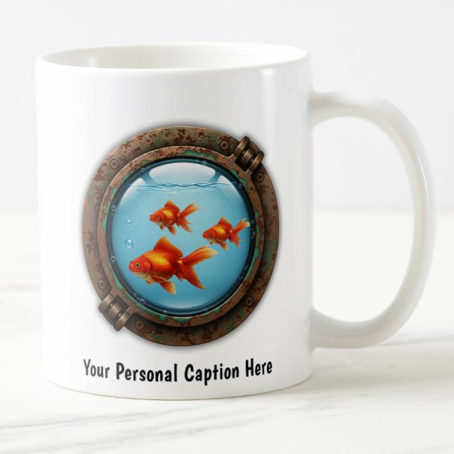 Mug Oiseau d'or à l'intérieur d'un trou (Créateur téléchargé)