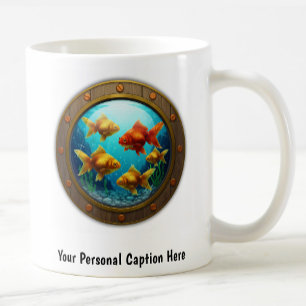 Mug Oiseau d'or à l'intérieur d'un trou