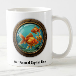 Mug Oiseau d'or à l'intérieur d'un trou