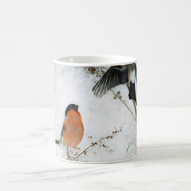 Mug Oiseau en Neige, Bruno Liljefors (Centre)