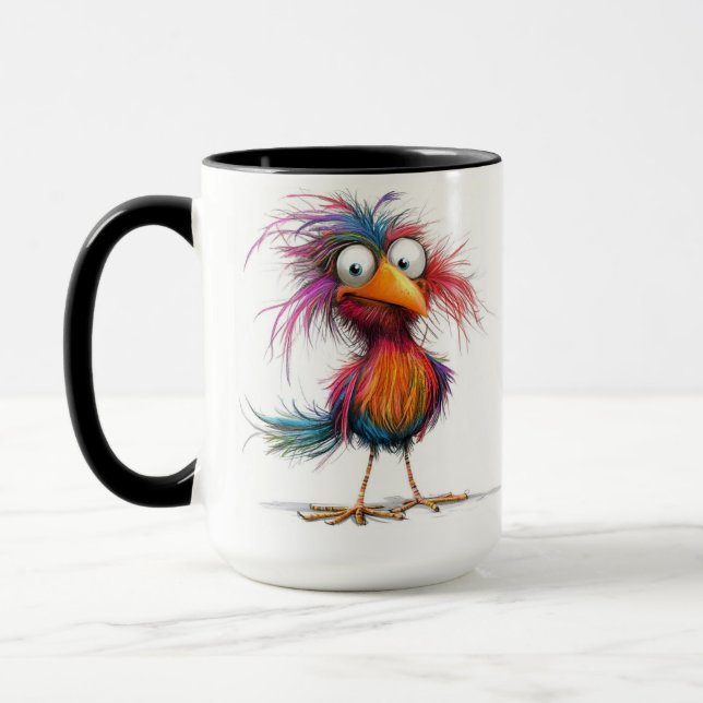 Mug Oiseau fantaisiste (Gauche)