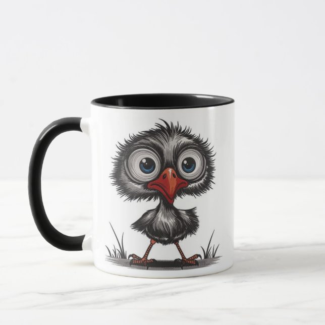 Mug Oiseau fantaisiste (Gauche)