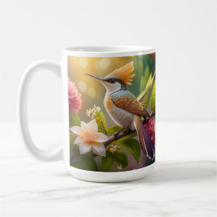 Mug Oiseau Fantastique à Crête Dorée