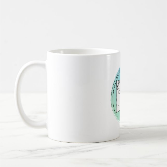 Mug oiseau matinal avec café (Gauche)