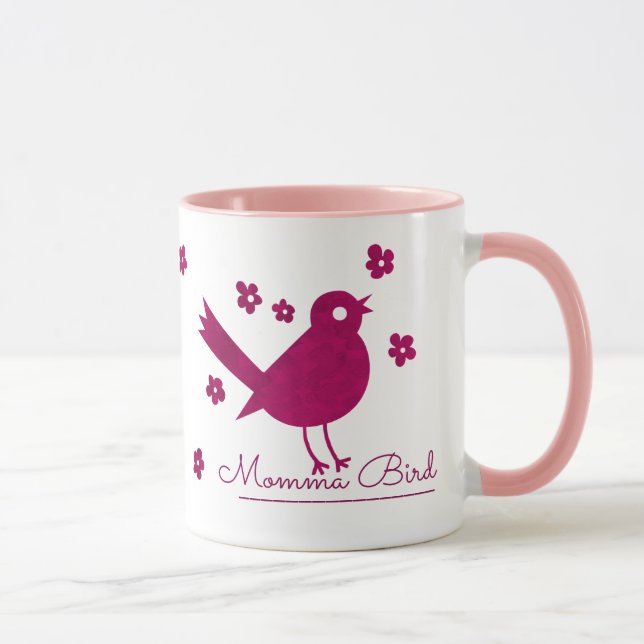 Mug Oiseau mignon de mamans (Droite)