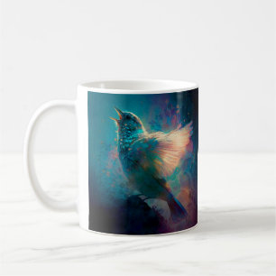 Mug Oiseau Mystique Magique Chantant Sa Chanson