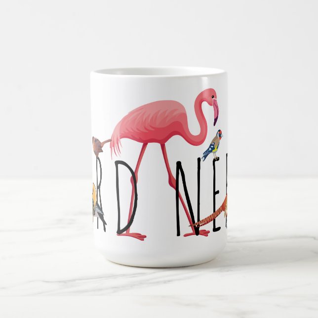Mug Oiseau Nerd Matin (Centre)