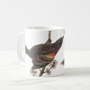 Mug Oiseau-noir à ailes rouges par Audubon