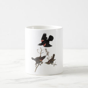 Mug Oiseau-noir à ailes rouges par Audubon