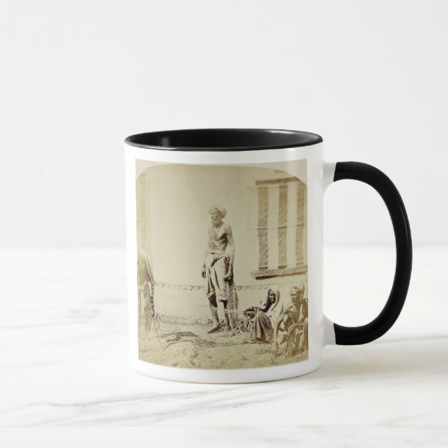 Mug Oiseau-Receveurs, basse caste Hindus à Delhi, le (Droite)