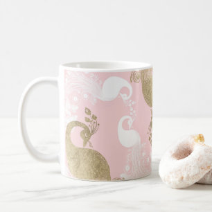 Mug Oiseau royal rose