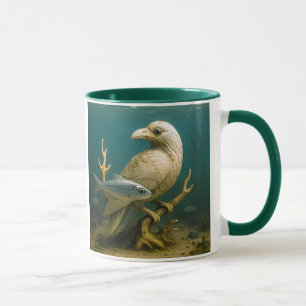 Mug Oiseau Sculpture Artistique