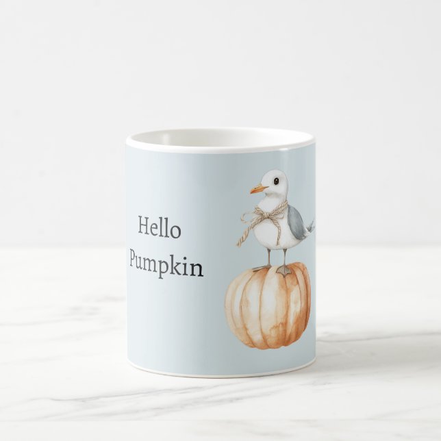 Mug Oiseau sur citrouille (Centre)