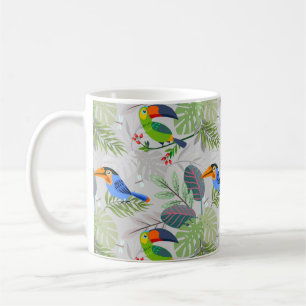 Mug Oiseau Toucan mignon, Motif de tous les jours, Aqu