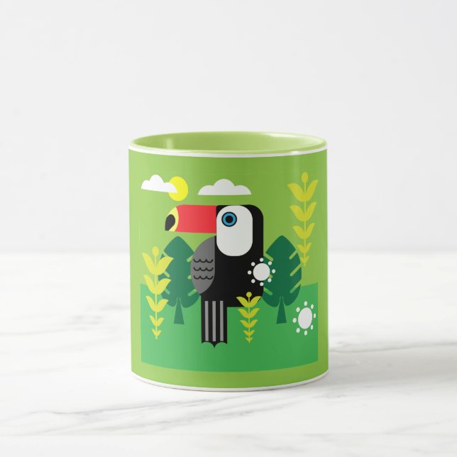 Mug Oiseau tropical du Toucan (Centre)