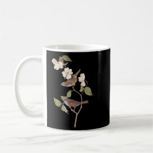 Mug Oiseaux Audubons à Bruant à Throses Blanches avec 
