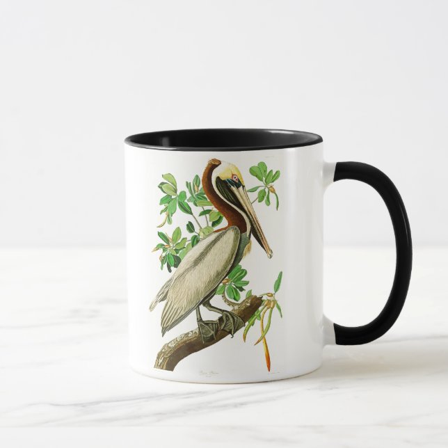 Mug Oiseaux Brown de John James Audubon de pélican de (Droite)