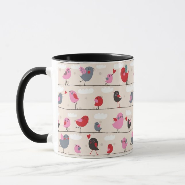 Mug Oiseaux dans l'amour (Gauche)