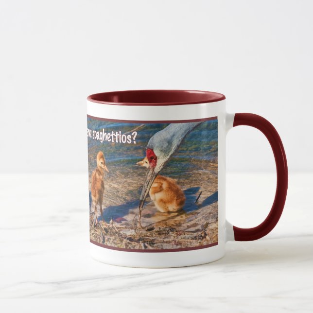 Mug Oiseaux de bébé et un déjeuner de ver (Droite)