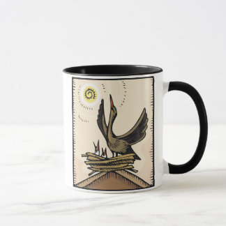 Mug Oiseaux de mère et de bébé