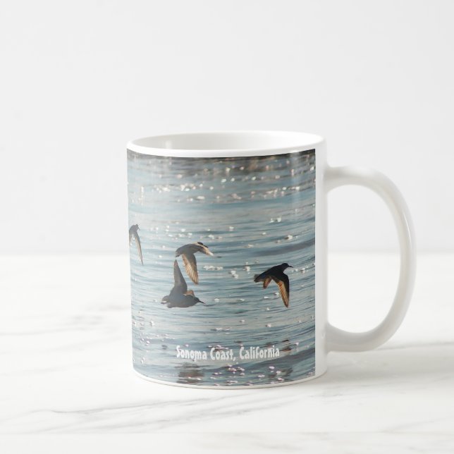 Mug Oiseaux de rivage en vol (Droite)