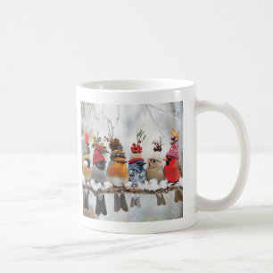 Mug Oiseaux d'hiver, amoureux des oiseaux-mug, cadeaux