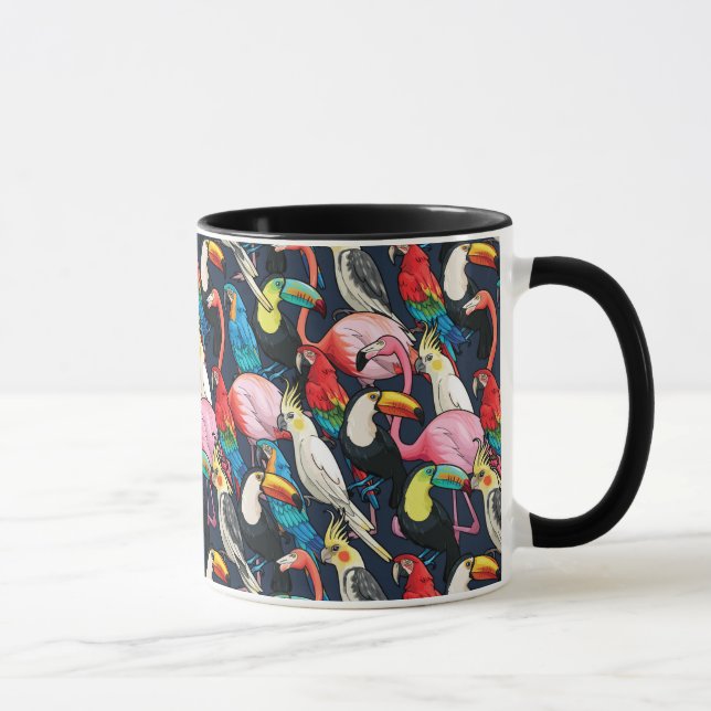 Mug Oiseaux exotiques (Droite)