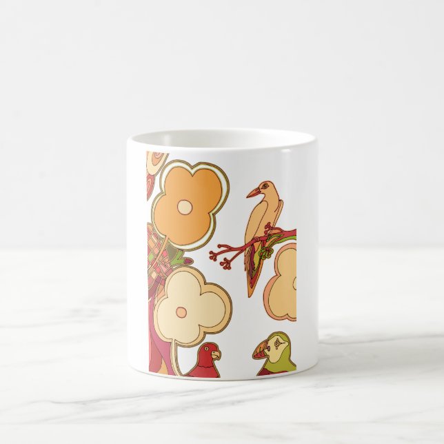 Mug Oiseaux Fantaisistes (Centre)