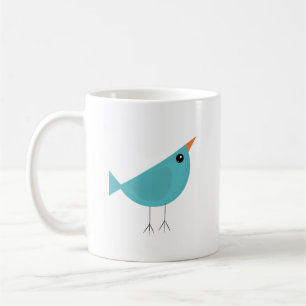 Mug Oiseaux fantaisistes adorables, l'art de la nature