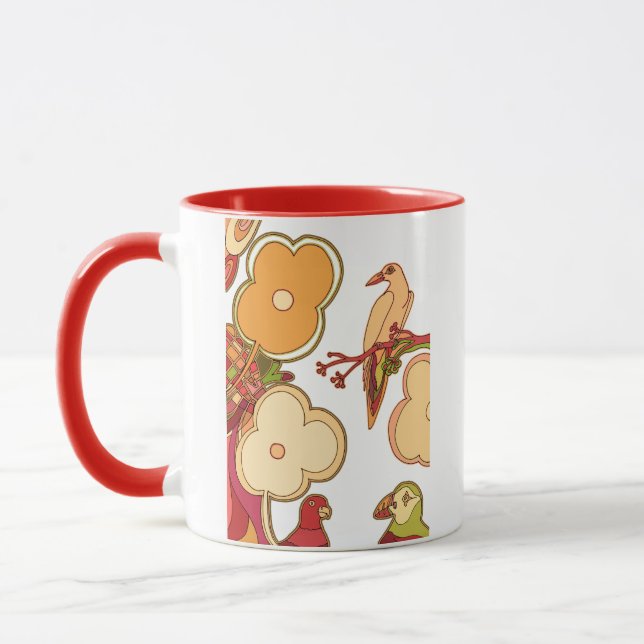 Mug Oiseaux lunaires (Gauche)