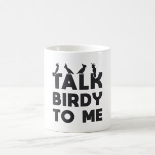 Mug Oiseaux observer Retro Parler Birdy à moi Oiseaux