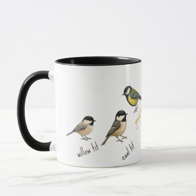 Mug Oiseaux – Oiseaux de Jardin Tasse à Café Aquar (Gauche)