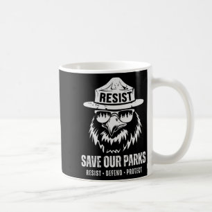 Mug Oiseaux Ours Sauvez Notre Parc Anti Trump Hommes C