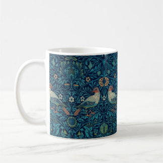 Mug "Oiseaux" par William Morris Motif bleu
