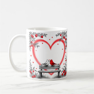 Mug Oiseaux pour la Saint-Valentin
