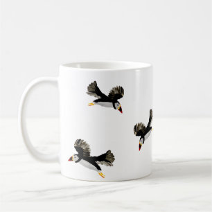Mug Oiseaux Volant Puffin Amusant