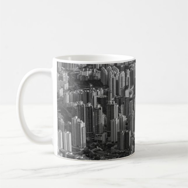 MUG OISEAUX VUE SUR LA STRUCTURE DE LANDMARK (Gauche)